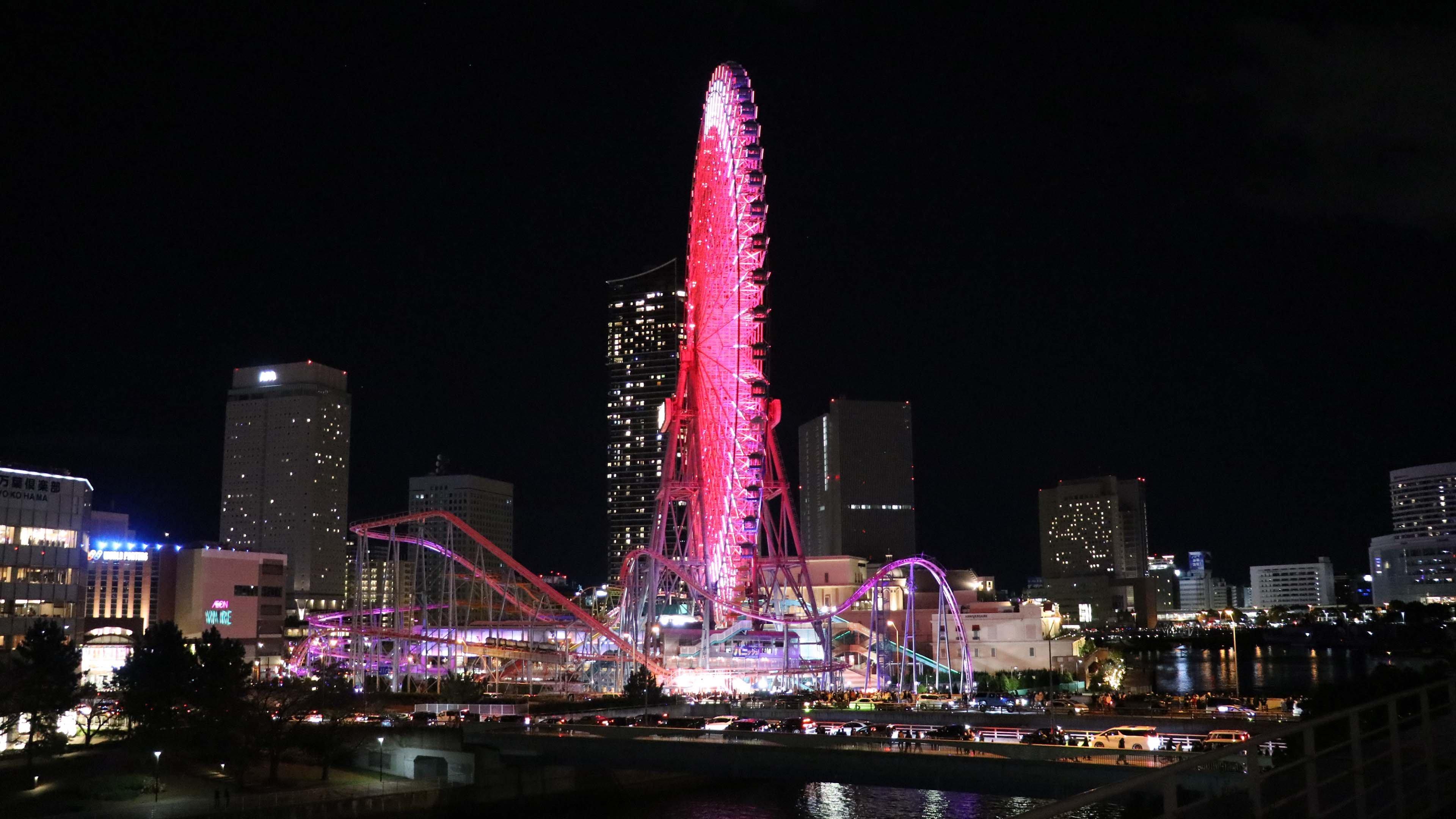 Intercontinental Yokohama Grand By Ihg Hotel Exterior photo The tower at night